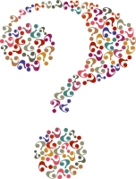 colorful question mark